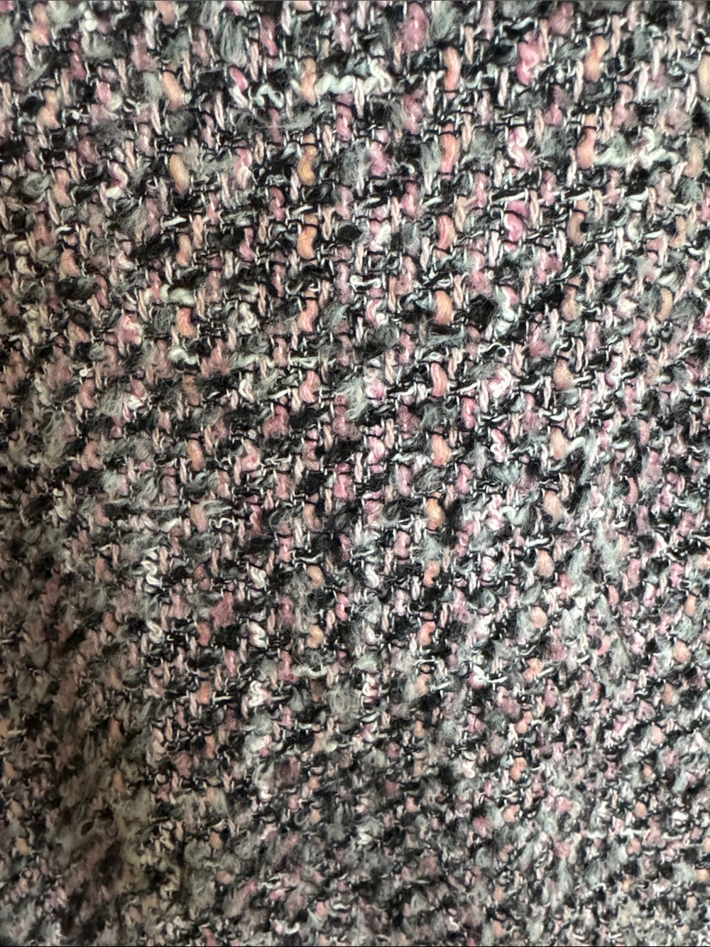 Mango Tweed Bomber Jacket - Picture 10 of 17